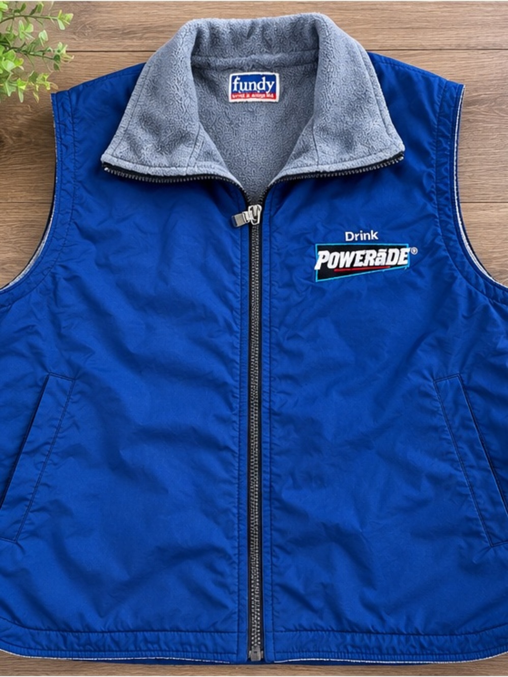 🔥 RARE VINTAGE 90s "DRINK POWERADE" TECH UTILITY VEST 🔥